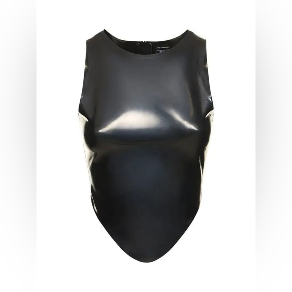 MIAOU  Jinx Latex Tank Top - Picture 4 of 8